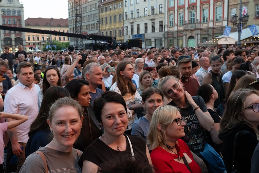 Koncert Wrocław Przyszłości we wrocławskim Rynku