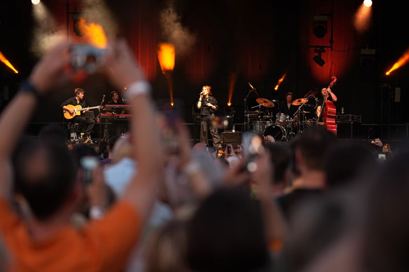 Koncert ZAZ i Sary James na pl. Wolności z okazji Święta Wrocławia