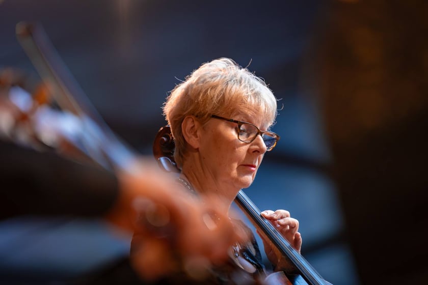 Orkiestra Kameralna &bdquo;Wratislavia&rdquo; podczas finałowego wieczoru festiwalu