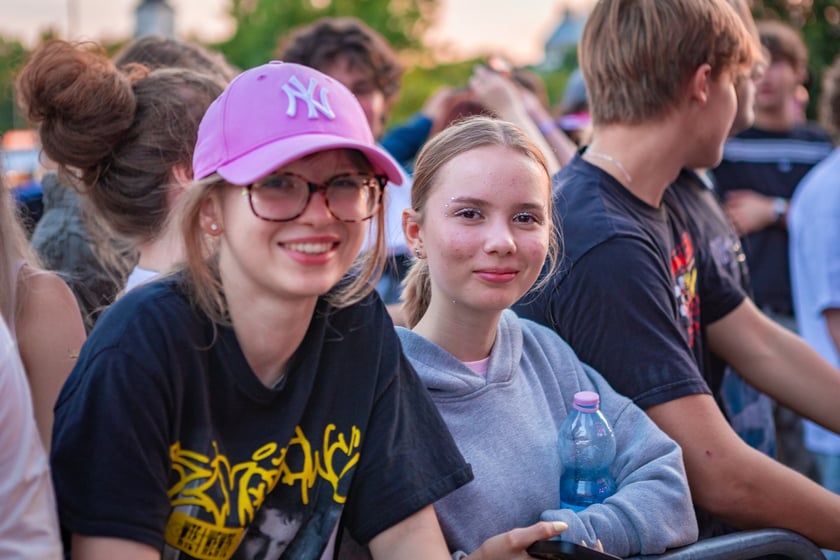 Na zdjęciach sobotni wiecz&oacute;r (19 lipca) na Festiwalu WROsound