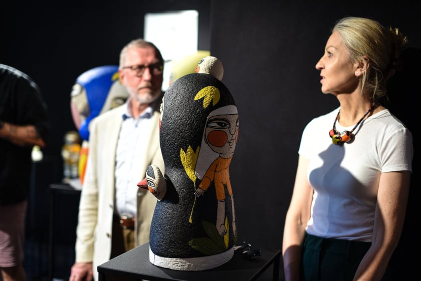 Wernisaż wystawy prac Janiny Myronowej w Fine Art Gallery