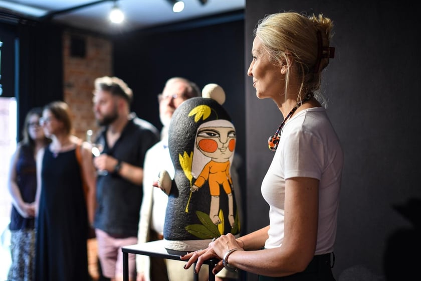 Wernisaż wystawy prac Janiny Myronowej w Fine Art Gallery