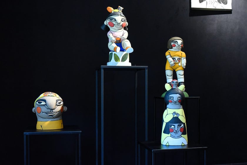 Wernisaż wystawy prac Janiny Myronowej w Fine Art Gallery