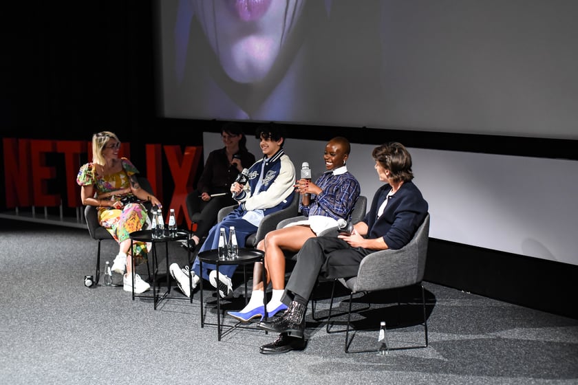 Spotkanie z gwiazdami serialu "Wednesday"