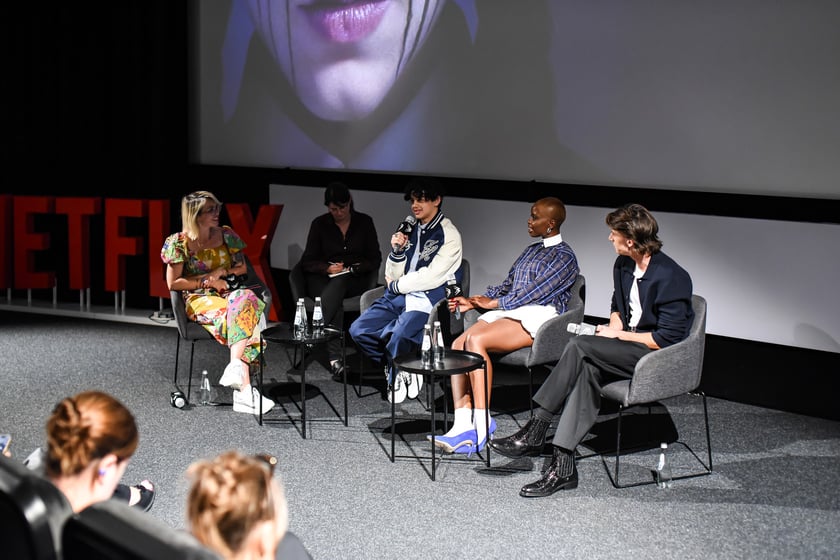 Spotkanie z gwiazdami serialu "Wednesday"