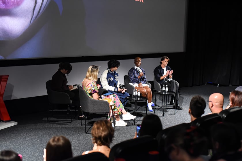 Spotkanie z gwiazdami serialu "Wednesday"