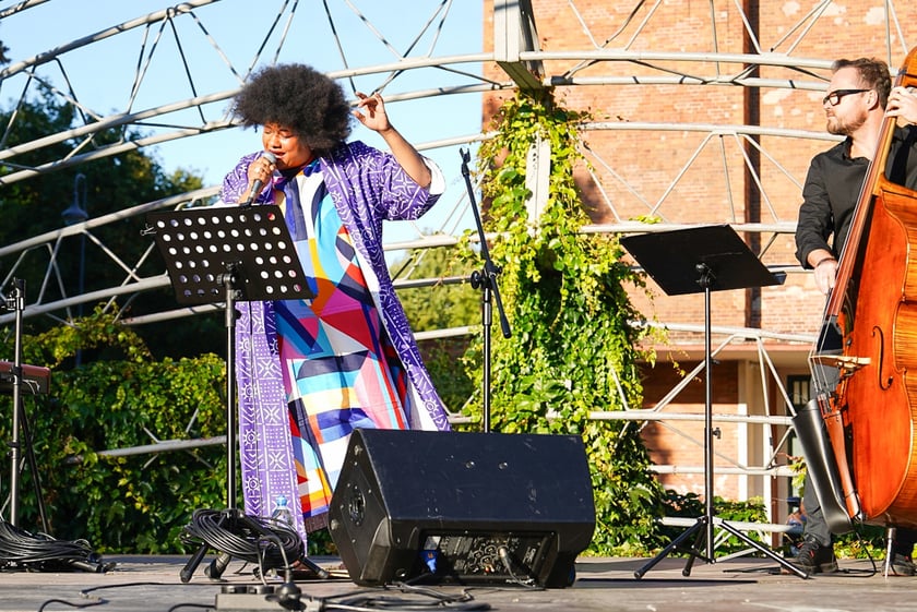 Koncert z cyklu Muzyczne Parki Wrocławia - Sępolno, Emose Uhunmwangho, 24 sierpnia