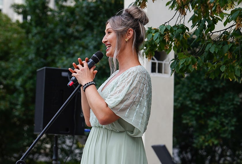 Justyna Woźniak: Koncert Muzyczne Parki Wrocławia