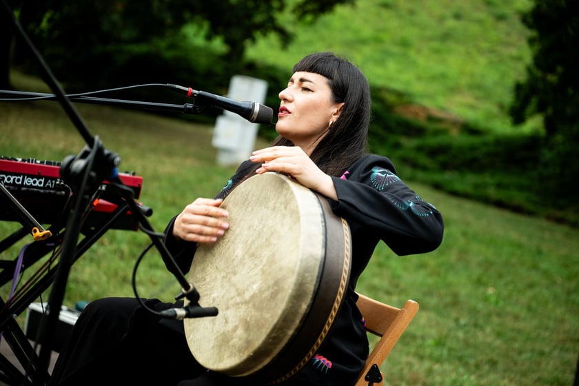 Koncert Kasi Pakosy i Roberta Jarmużka w parku Grabiszyńskim, 5 września 2025