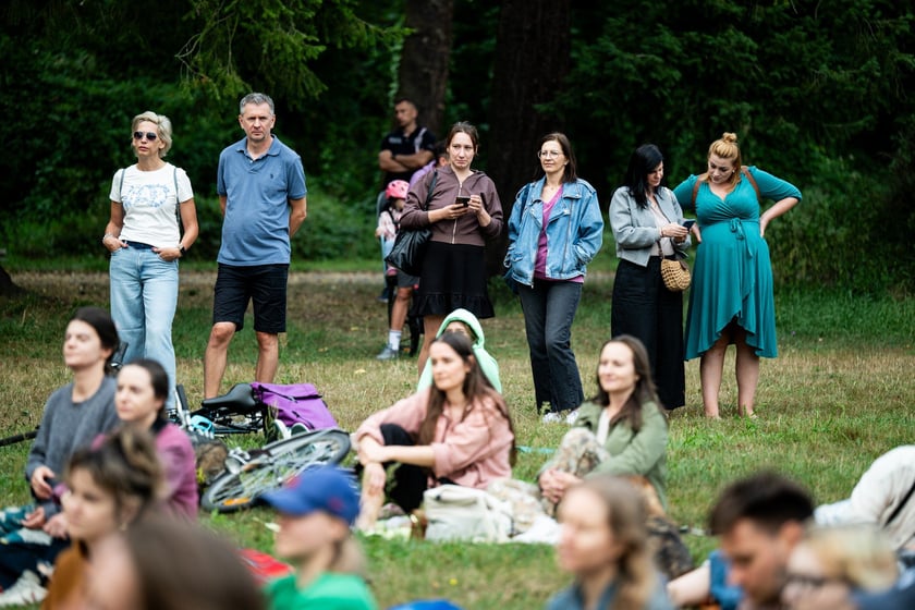 Koncert Kasi Pakosy i Roberta Jarmużka w parku Grabiszyńskim, 5 września 2025
