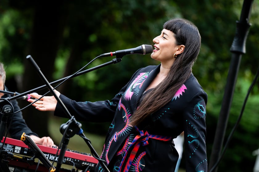 Koncert Kasi Pakosy i Roberta Jarmużka w parku Grabiszyńskim, 5 września 2025