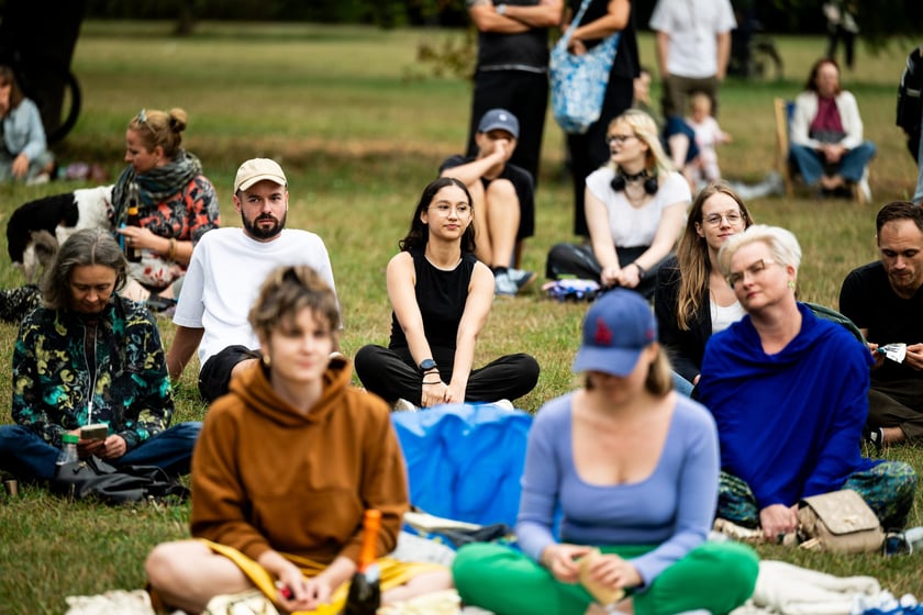 Koncert Kasi Pakosy i Roberta Jarmużka w parku Grabiszyńskim, 5 września 2025