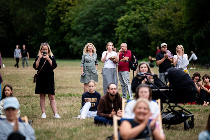 Koncert Kasi Pakosy i Roberta Jarmużka w parku Grabiszyńskim, 5 września 2025