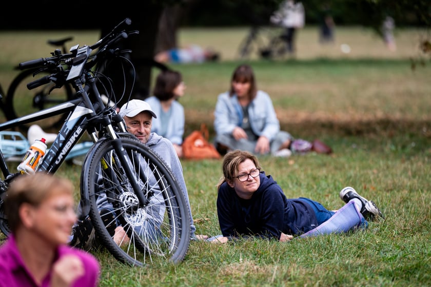 Koncert Kasi Pakosy i Roberta Jarmużka w parku Grabiszyńskim, 5 września 2025
