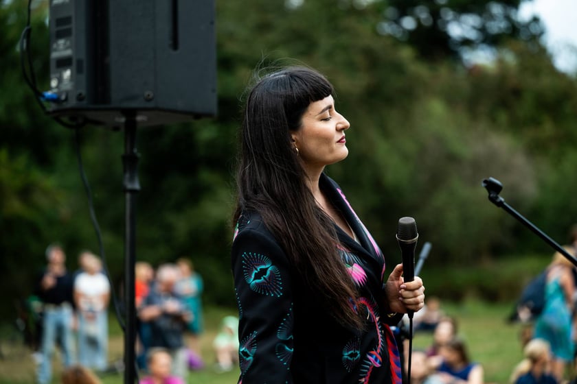 Koncert Kasi Pakosy i Roberta Jarmużka w parku Grabiszyńskim, 5 września 2025