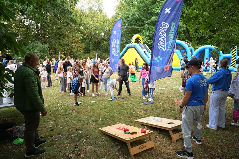 Festyn z okazji 10. rocznicy Parków ESK, 7 września 2025. park Południowy