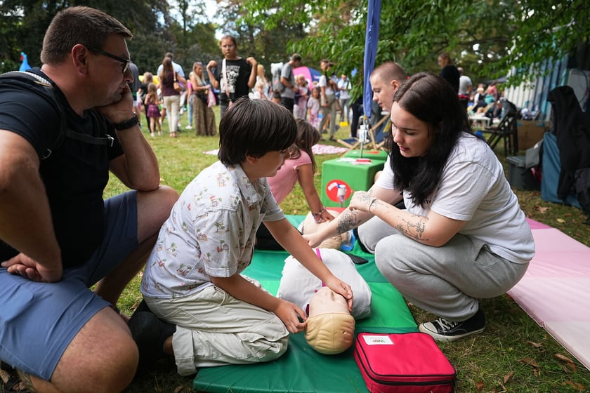 Festyn z okazji 10. rocznicy Parków ESK, 7 września 2025. park Południowy
