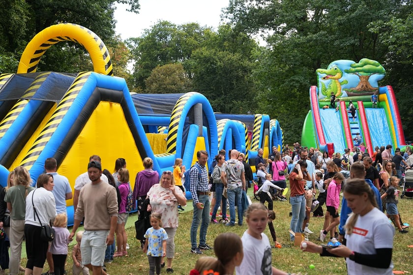 Festyn z okazji 10. rocznicy Parków ESK, 7 września 2025. park Południowy