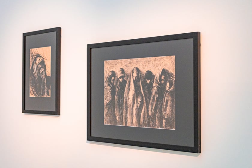 Wystawa poświęcona Waldemarowi Cwenarskiemu w Pawilonie Czterech Kopuł tuż przed otwarciem