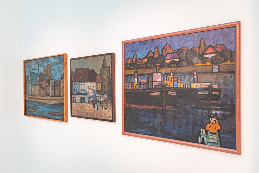 Wystawa poświęcona Waldemarowi Cwenarskiemu w Pawilonie Czterech Kopuł tuż przed otwarciem