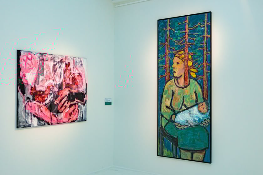 Wystawa poświęcona Waldemarowi Cwenarskiemu w Pawilonie Czterech Kopuł tuż przed otwarciem