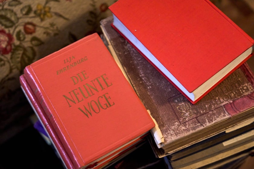 Wytw&oacute;rnia Film&oacute;w Fabularnych we Wrocławiu - studio "B", plan filmu "1949" w reż. Pawła Pawlikowskiego