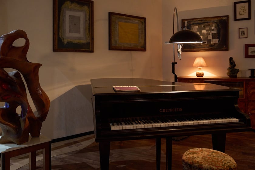 Wytw&oacute;rnia Film&oacute;w Fabularnych we Wrocławiu - studio "B", plan filmu "1949" w reż. Pawła Pawlikowskiego