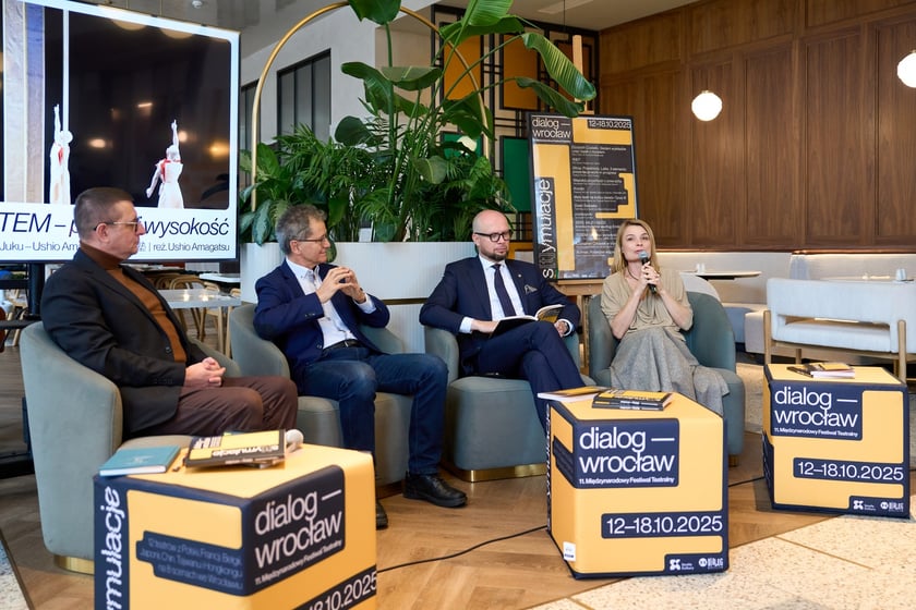 Konferencja prasowa przed 11. Międzynarodowym Festiwalem Teatralnym Dialog-Wrocław 2025