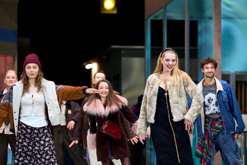 Pr&oacute;ba prasowa do spektaklu &bdquo;Dzień świstaka&rdquo; w Teatrze Muzycznym Capitol