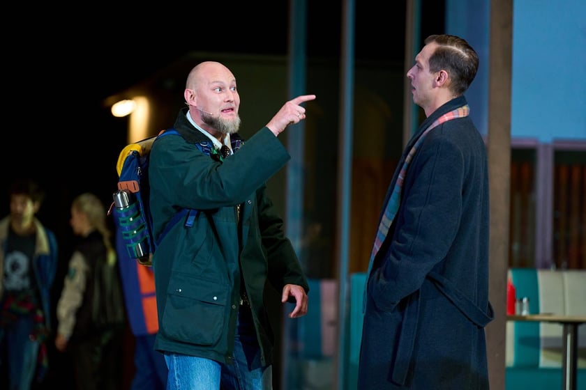 Pr&oacute;ba prasowa do spektaklu &bdquo;Dzień świstaka&rdquo; w Teatrze Muzycznym Capitol