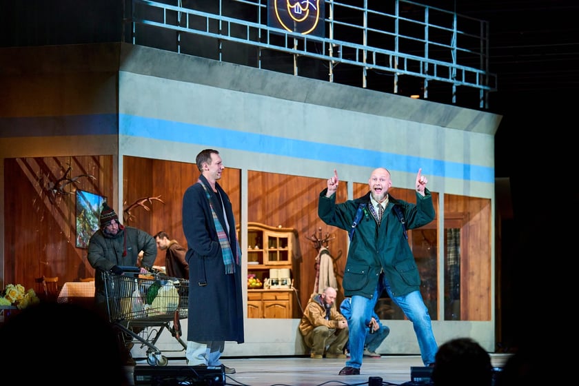 Pr&oacute;ba prasowa do spektaklu &bdquo;Dzień świstaka&rdquo; w Teatrze Muzycznym Capitol