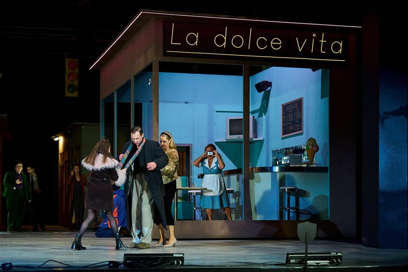 Pr&oacute;ba prasowa do spektaklu &bdquo;Dzień świstaka&rdquo; w Teatrze Muzycznym Capitol