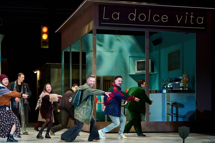 Pr&oacute;ba prasowa do spektaklu &bdquo;Dzień świstaka&rdquo; w Teatrze Muzycznym Capitol