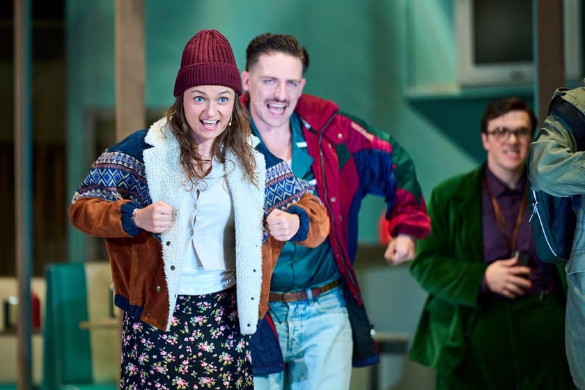 Pr&oacute;ba prasowa do spektaklu &bdquo;Dzień świstaka&rdquo; w Teatrze Muzycznym Capitol