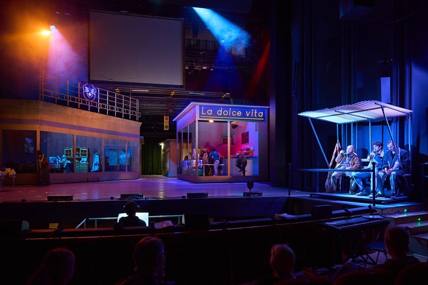 Pr&oacute;ba prasowa do spektaklu &bdquo;Dzień świstaka&rdquo; w Teatrze Muzycznym Capitol