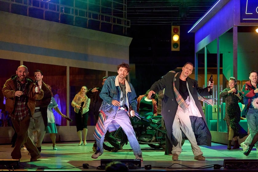 Pr&oacute;ba prasowa do spektaklu &bdquo;Dzień świstaka&rdquo; w Teatrze Muzycznym Capitol