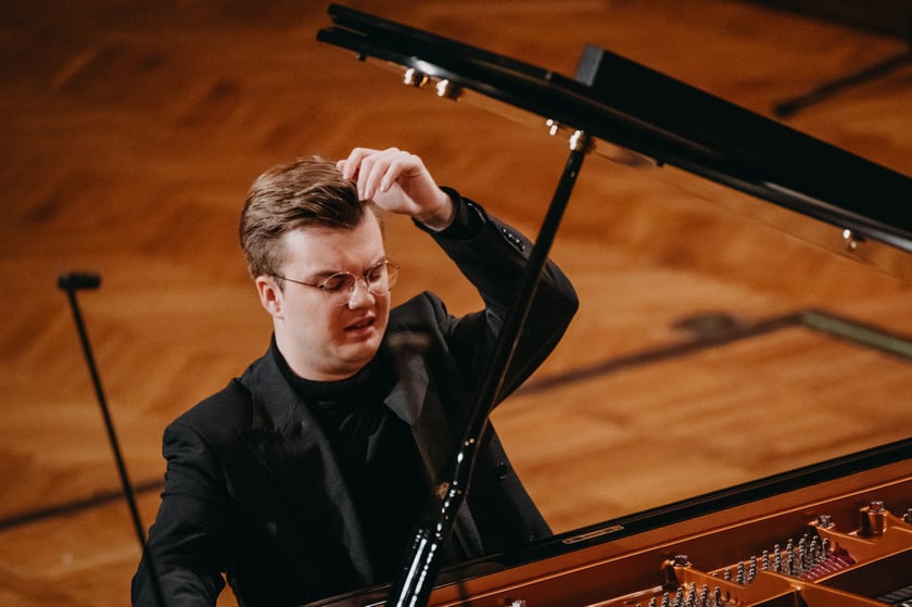 Piotr Alexewicz podczas przesłuchań w III etapie Konkursu Chopinowskiego