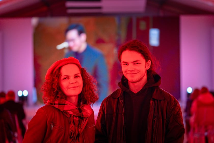 Strefa Melomana Konkursu Chopinowskiego w specjalnym pawilonie na pl. Społecznym przed dawnym Impartem&nbsp;