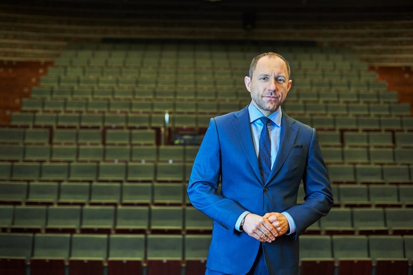 Prof. Krystian Kiełb, rektor Akademii Muzycznej im. Karola Lipińskiego we Wrocławiu&nbsp;