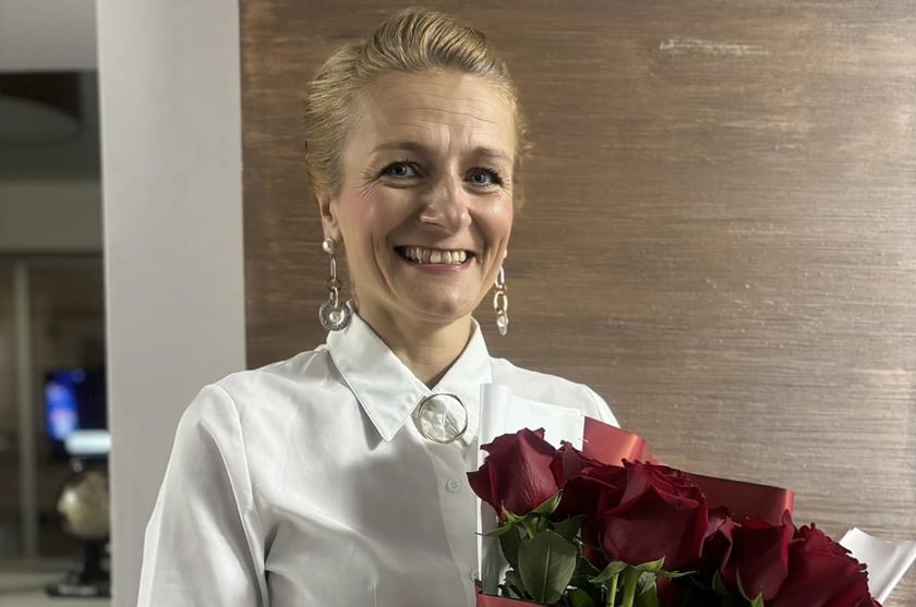 Małgorzata Podzielny, ch&oacute;rmistrzyni, tw&oacute;rczyni Ch&oacute;ru Chłopięcego NFM, w kt&oacute;rym śpiewał Piotr Alexewicz