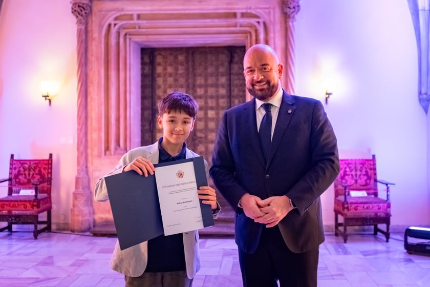 Uroczystość przyznania stypendi&oacute;w dla młodzieży wrocławskiej, uzdolnionej artystycznie