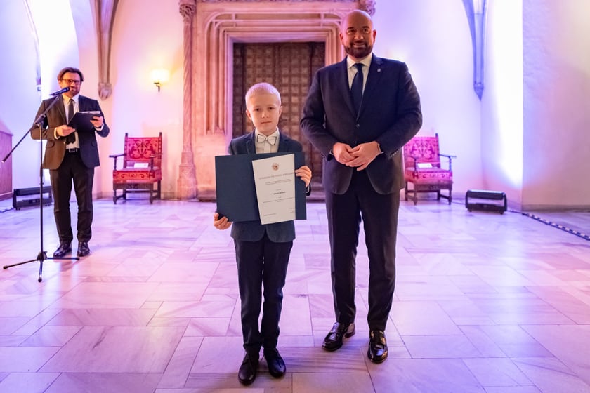 Uroczystość przyznania stypendi&oacute;w dla młodzieży wrocławskiej, uzdolnionej artystycznie