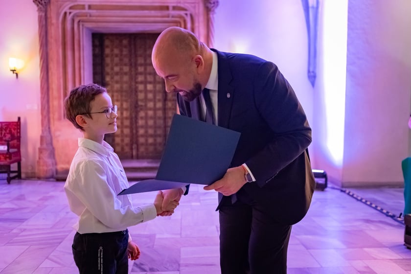 Uroczystość przyznania stypendi&oacute;w dla młodzieży wrocławskiej, uzdolnionej artystycznie