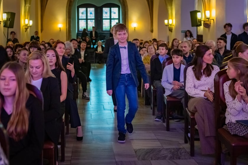 Uroczystość przyznania stypendi&oacute;w dla młodzieży wrocławskiej, uzdolnionej artystycznie