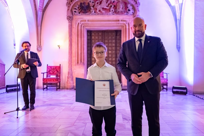 Uroczystość przyznania stypendi&oacute;w dla młodzieży wrocławskiej, uzdolnionej artystycznie