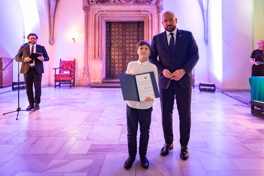 Uroczystość przyznania stypendi&oacute;w dla młodzieży wrocławskiej, uzdolnionej artystycznie