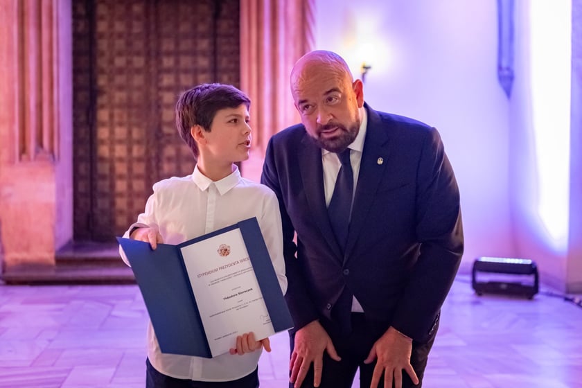 Uroczystość przyznania stypendi&oacute;w dla młodzieży wrocławskiej, uzdolnionej artystycznie