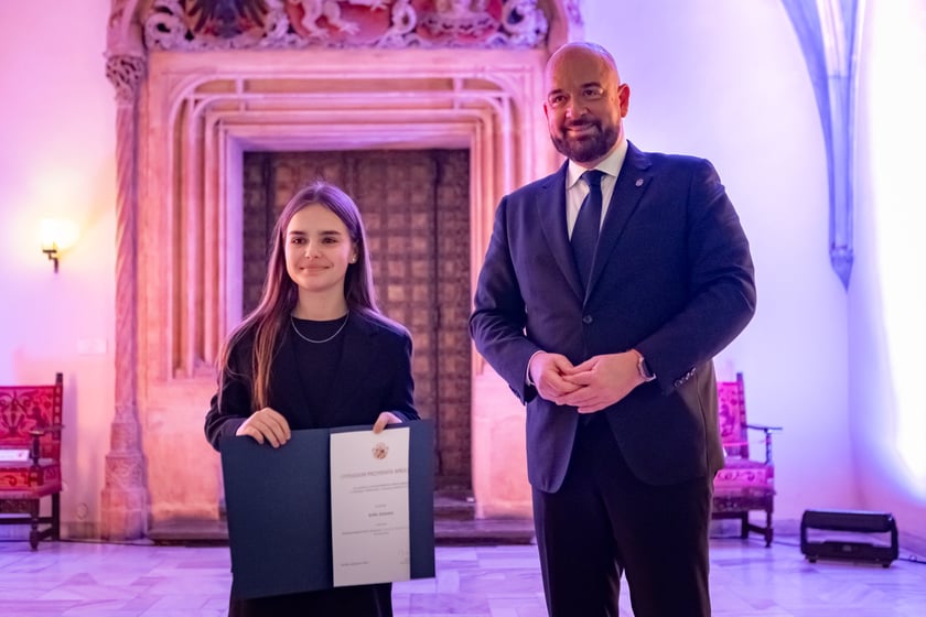 Uroczystość przyznania stypendi&oacute;w dla młodzieży wrocławskiej, uzdolnionej artystycznie