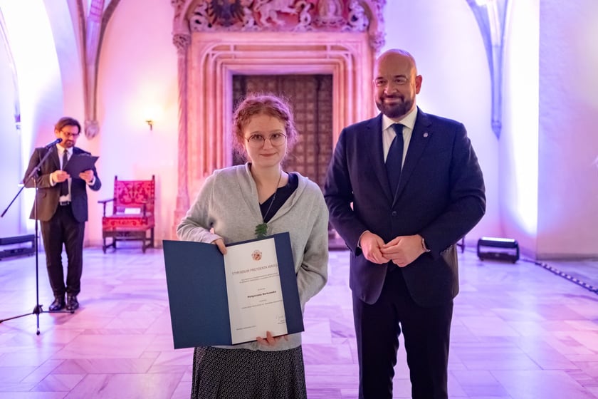 Uroczystość przyznania stypendi&oacute;w dla młodzieży wrocławskiej, uzdolnionej artystycznie