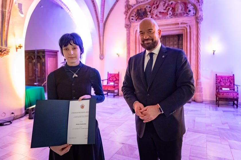 Uroczystość przyznania stypendi&oacute;w dla młodzieży wrocławskiej, uzdolnionej artystycznie